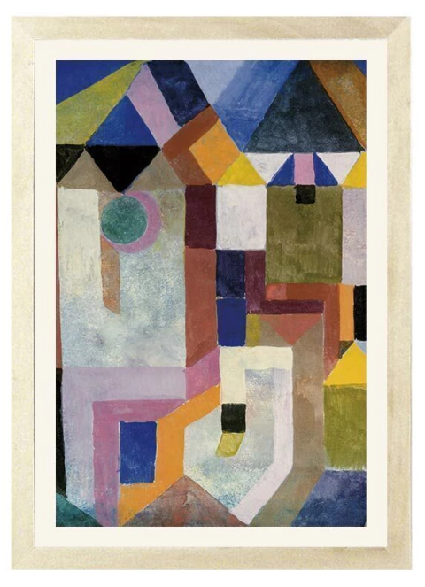 Cuadro Casas Abstractas - comprar online