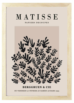 Cuadro Matisse Decoupes Negro