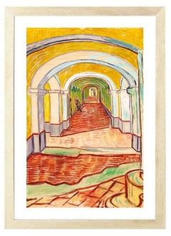 Cuadro Van Gogh Corredor En El Asilo