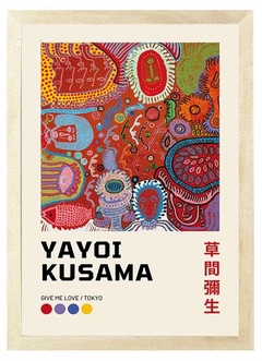 Cuadro Yayoi Kusama - Give Me Love