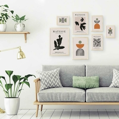 Set x7 cuadros las alas de Matisse