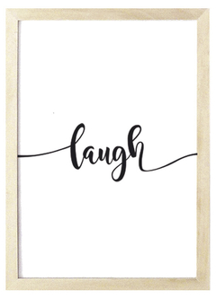 Cuadro laugh líneas