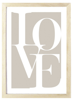 Cuadro love brown