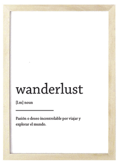 Cuadro def wanderlust