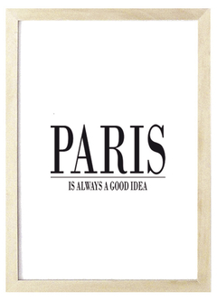Cuadro paris is always a good idea