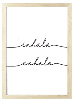 Cuadro inhale exhale