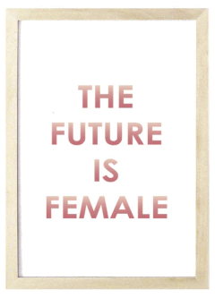 Cuadro the future is female