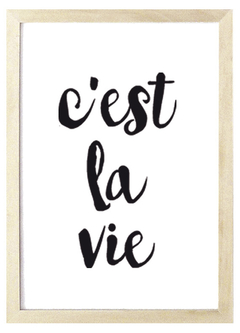 Cuadro cest la vie