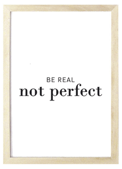 Cuadro be real, not perfect