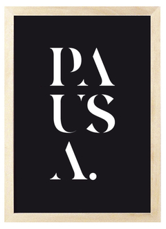 Cuadro Pausa