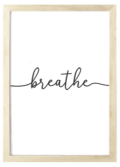 Cuadro breathe líneas
