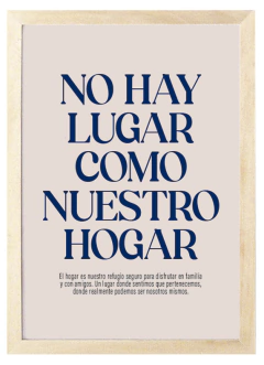 Cuadro Nuestro Hogar