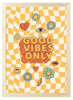 Cuadro Primavera Good Vibes Only