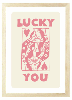 Set X3 cuadros Lucky Rosa en internet