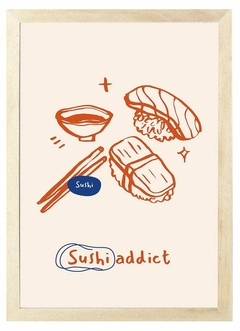 Cuadro Sushi Addict
