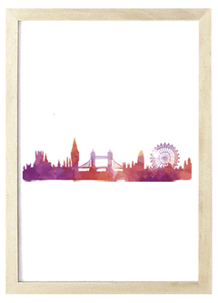 Cuadro skyline londres