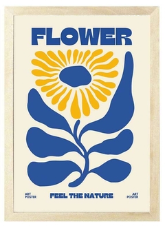 Cuadro Flower Feel The Nature