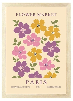 Cuadro Flower Market Paris
