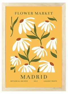 Set X3 cuadros Flower Market - Un metro cuadrado - Cuadros en Córdoba