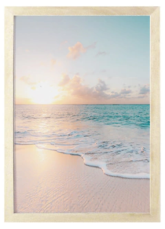 Cuadro playa amanecer
