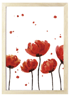 Cuadro rosas rojas