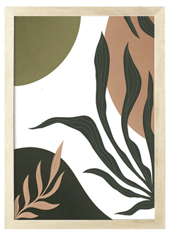 Cuadro Black Leaf 2