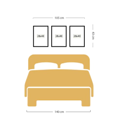 Set x3 cuadros Matisse Papiers Terra-Rosa - comprar online