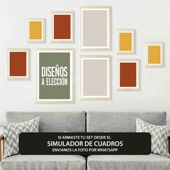 Set x9 cuadros BIG a elección del catálogo