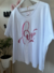 MAXI REMERA ESTAMPADA CON FOIL - Lu Rossi