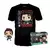 Funko - Demon Slayer Tanjiro Kamado + Remera (M)