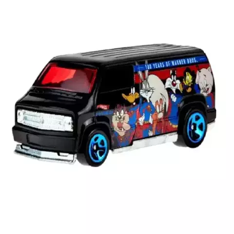 Mattel - Hot Wheels - Warner Bross Custom 77 Doddge Van
