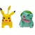 Jazwares - Pokemon Battle Figure Pikachu + Bulbasaur (Pack 2 Figuras)