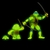 Playmates - TMNT Mutant Mayhem Making Of A Ninja Leonardo (Glow) Box 3 Figuras - comprar online