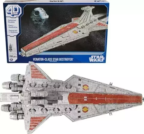 Spin Master - 4D Puzzles Star Wars Venator Class Star Destroyer