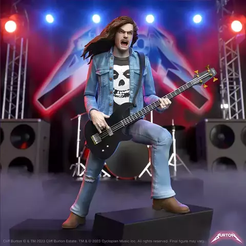 Super7 - Metallica Ultimates Cliff Burton
