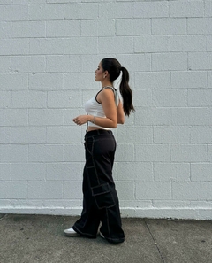 CALÇA CARGO ALFAIATARIA
