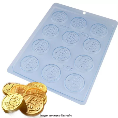 Forma Simples Moeda 1 Real Cód. 1026 BWB