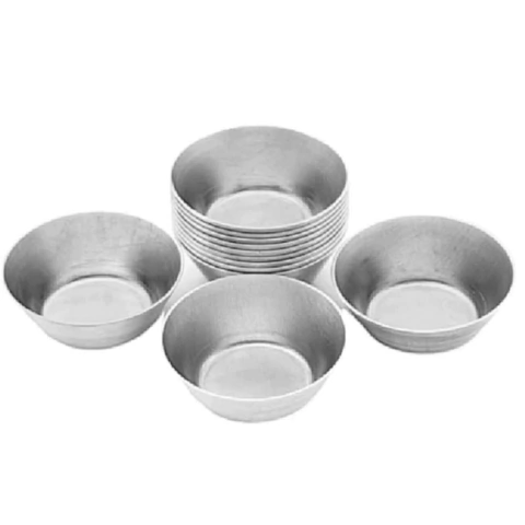 Forma Empada N°5 Alumínio 12 Un.