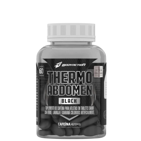 Thermo Abdomen Black Bodyaction 60 Tabletes