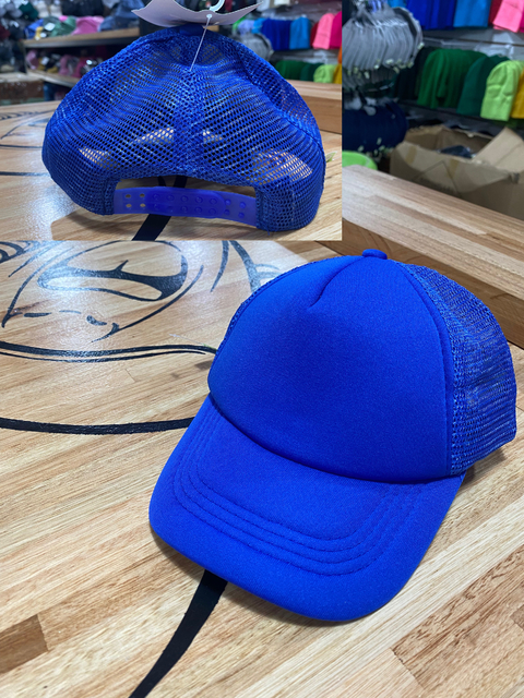 Trucker Poliéster Plena Infantil // AZUL FRANCIA