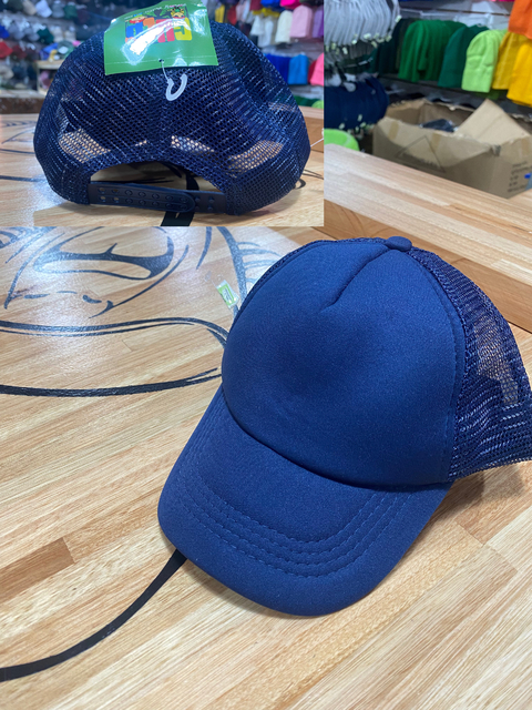 Trucker Poliéster Plena Infantil // AZUL MARINO