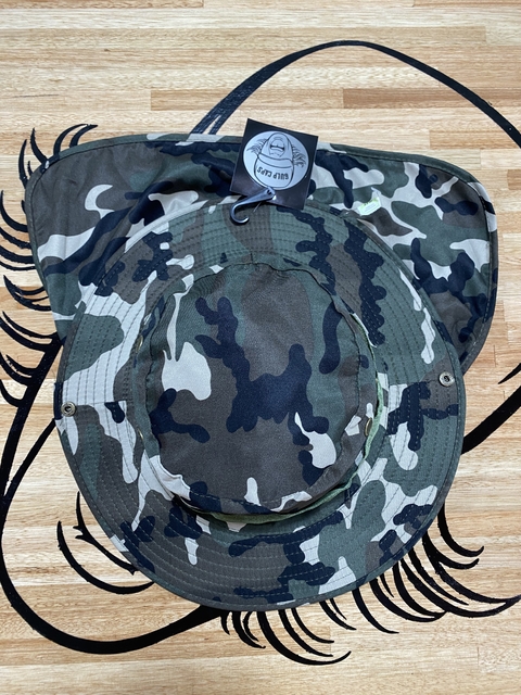 Australianos Camuflados Con tapa nuca