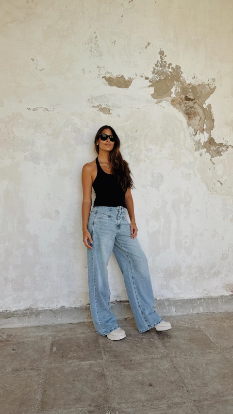 CALÇA WIDE LEG LIS - comprar online