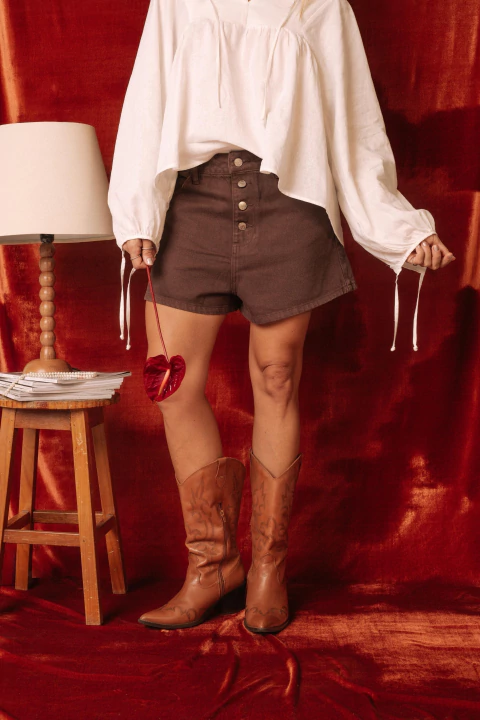 SHORT COM BOTÕES JACQUE - comprar online