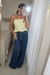 CALÇA JEANS BOTÕES - loja online