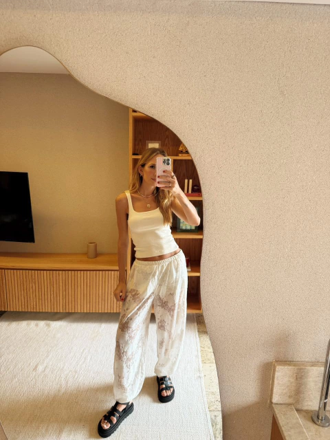 CALÇA BALLON RENDA - comprar online