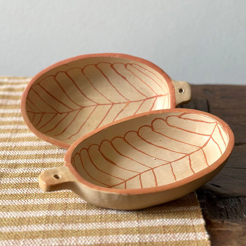 Dupla travessas em cerâmica - Oleiras do Candeal