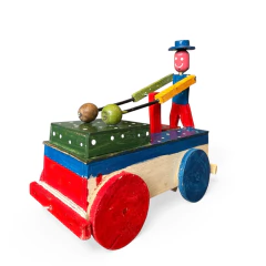 Carrinho bate tambor - Mestre Saúba - comprar online