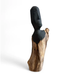 Escultura em madeira natural - Mestre Petrônio - comprar online