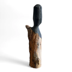 Escultura em madeira natural - Mestre Petrônio na internet